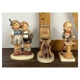 3 Hummel figures