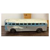 Cast metal Greyhound bus --Realistic Toy Co.