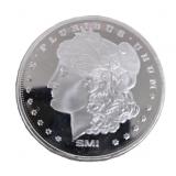 Morgan 1 Troy oz. silver round