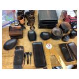 Wooden bowls and cups from the Philippines