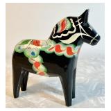 Hand carved and painted Swedish Dala horse