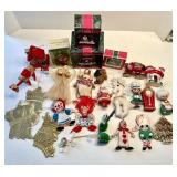 Vintage 1970s/1980s Christmas ornaments
