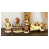 4 Hummel figures