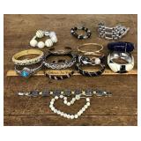 Costume jewelry bracelets