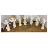 7-pc German porcelain angel orchestra