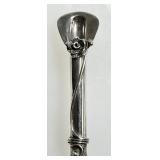 Sterling silver posey holder brooch