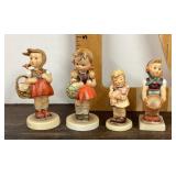 4 Hummel figures