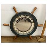 Cutty 12 Scotch whiskey mirror