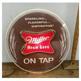 Miller High Life beer light