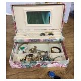 Jewelry box and contents