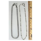 2 Milor sterling silver bracelets