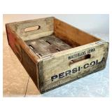 Vintage wooden Pepsi-Cola crate Waterloo, Iowa