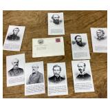 Confederate generals cards