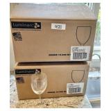 2 cases of 12 Luminarc 10 oz wine glasses