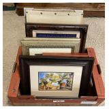 Box of picture frames