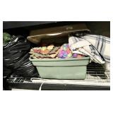 Greenery garland, holiday decorations,