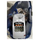 Easy-Sort coin counter and paper rolls