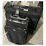 2 pieces Tumi luggage --garment & carry-on