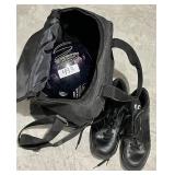 Bowling ball, bag, and shoes (8.5M)