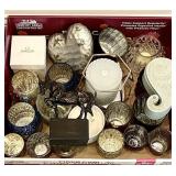 Large flat with candleholders and home dï¿½cor