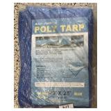 NEW 20x25 poly tarp
