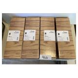 4 Falto hand blown wine glasses in boxes