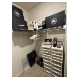 2 roll around storage drawers w/craft supplies