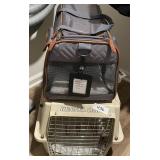 Small pet carrier and pet kennel