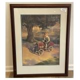 Signed Greg K Olsen nostalgia print 27" x 35"