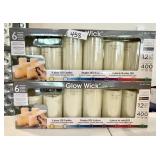 2 boxes of LED candles with remotes