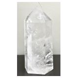 6.5" quartz crystal obelisk