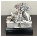 University of Guelph pewter gryphon sculpture