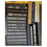 Box of hardback novels