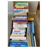 2 boxes of assorted books