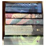 5 hard cover First Edition Harry Potter books