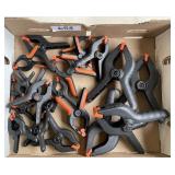 Flat with hand clamps