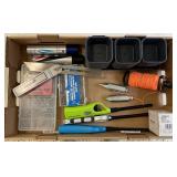 Flat w/grow cups, hardware, Butane lighters,