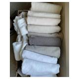 Large box of towels