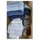 Large box of towels