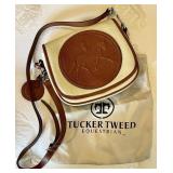Tucker Tweed equestrian purse with dust bag