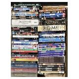 Flat of DVDs