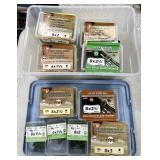 Construction and deck screws in tote