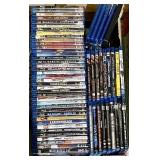 Flat of Blu-Ray movies