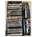 Flat of DVDs