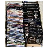 Flat of DVDs