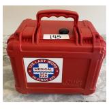 Waterproof Sea Pak first aid kit in Otter box