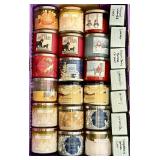 Large flat of scented candles and Party Lite