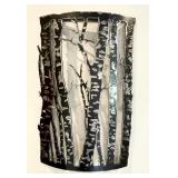 BenJamin Stielow birch trees metal wall art