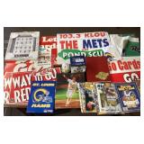 Cardinals & Rams collectibles lot