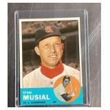 1963 Topps Stan Musial baseball card